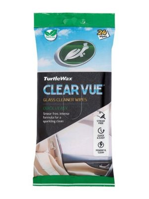 Șervețele umede curățare geamuri, Turtle Wax, Cleare Vue