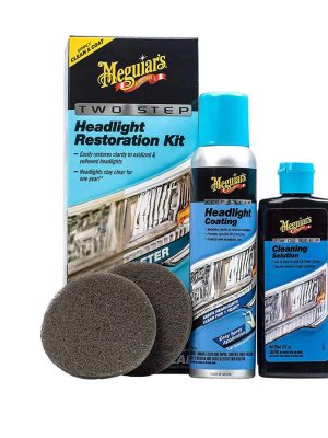 Kit polish faruri, two step headlight restoration Meguiar's